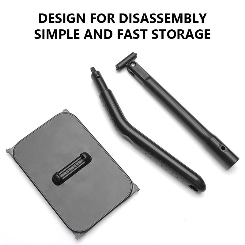 SEAMETAL Car Front Windshield Defogging Brush Velcro Cleaning Dust Duster Wiping Detachable Washable Car Sweeping Dust