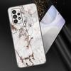 Schwarz-weißer Marmor-Fall für Samsung A04 A21 A30 A50 A52 S A13 A14 A22 A23 A32 A53 A73 5G A11 A12 A31 A33 A51 A70 A71 A72