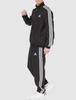 Adidas Woven Tracksuit 2XO Men's 3-Stripes Set, Top Black/White, Bottom Black/White (GK9950)