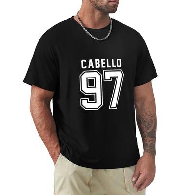 Camila Cabello  97  White TShirt Man Tshirt Hippie Clothes Summer Top for a Boy Men Graphic T Shirts