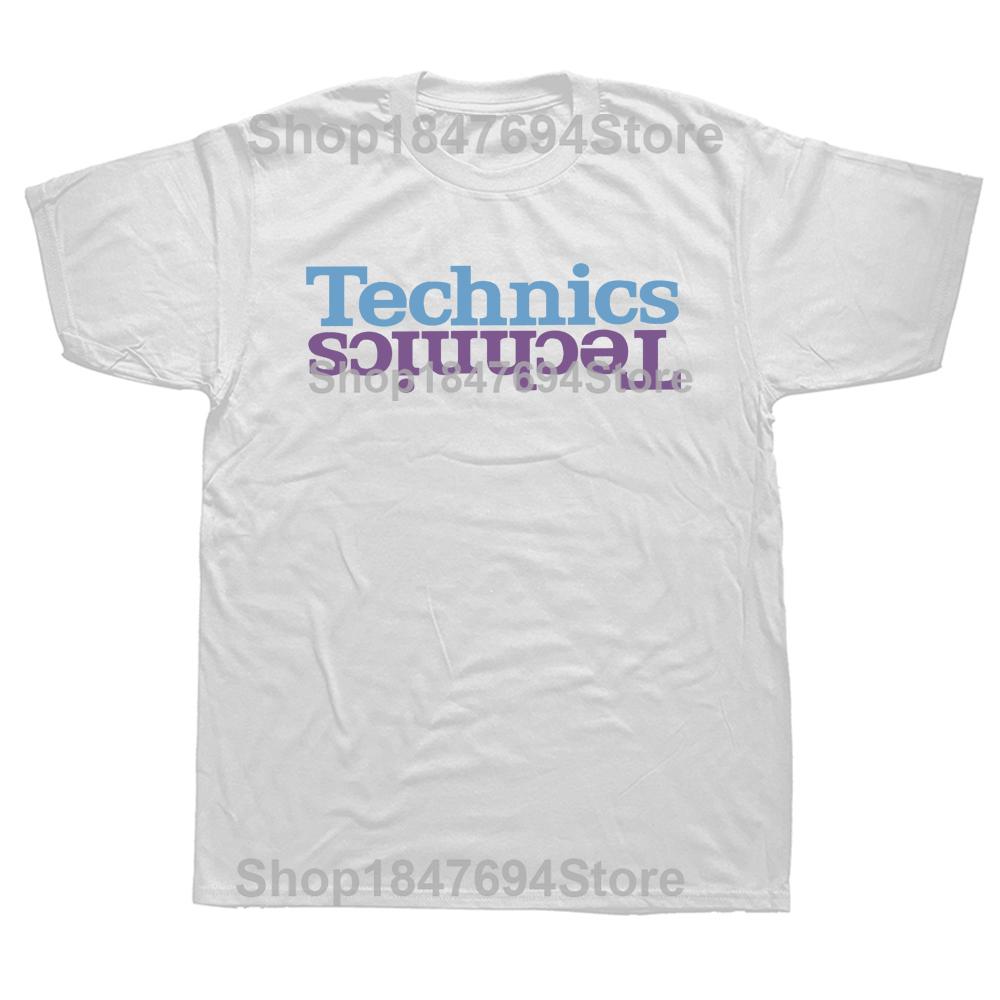 Technics Turntable 1200 DJ Record Sound System Audio Male Brand T-shirt Men Summer Cotton Short Sleeve T Shirt Top Tees