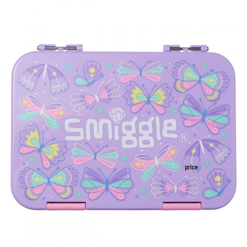 Zaino scolastico Smiggle australiano per bambini, grande capacità - Design vivace e carino per gli studenti. Perfetto per l'uso all'aperto e casual.
