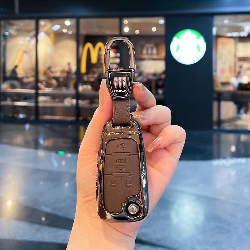 Folding Metal Key Case for Buick Excelle, Yue Lang 10-20 models