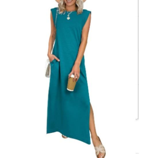 Popular Women's Summer Casual Loose Long Dress