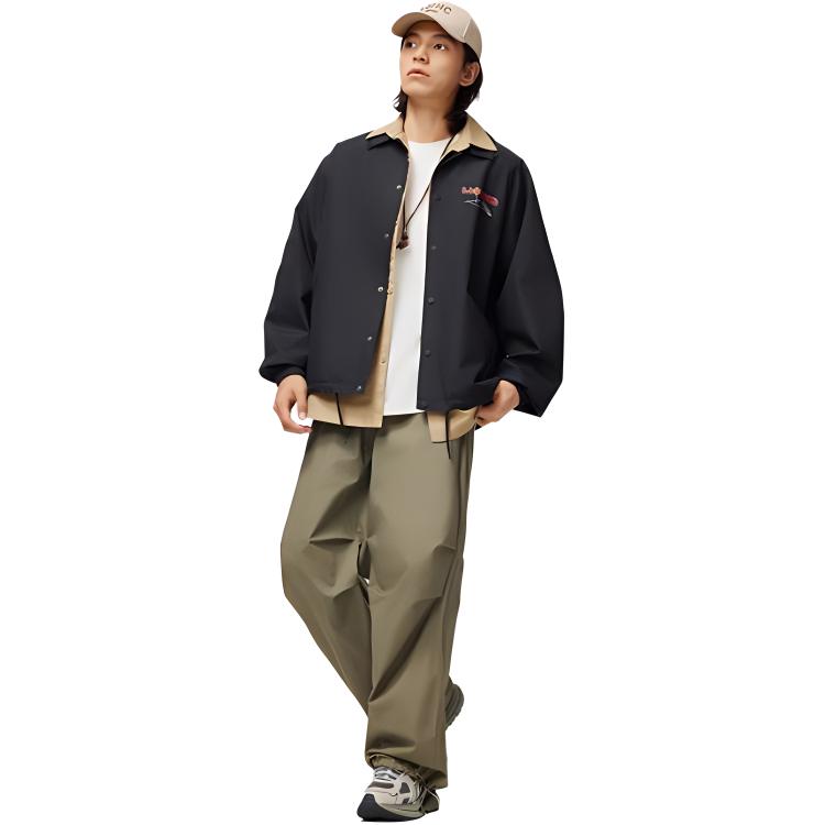 Li Ning Skateboard Jackets & Coats Men's Black AFDU091-1