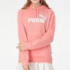 Puma Essentials Fleece Lined Printed Hoodie Women Hoodies Salmon 586939-27