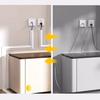 1pc PVC Floor Cable Protector Self Adhesive Wire Cover Flexible Cable Duct Cord Hider For Home Office Desk TV Computer Wires