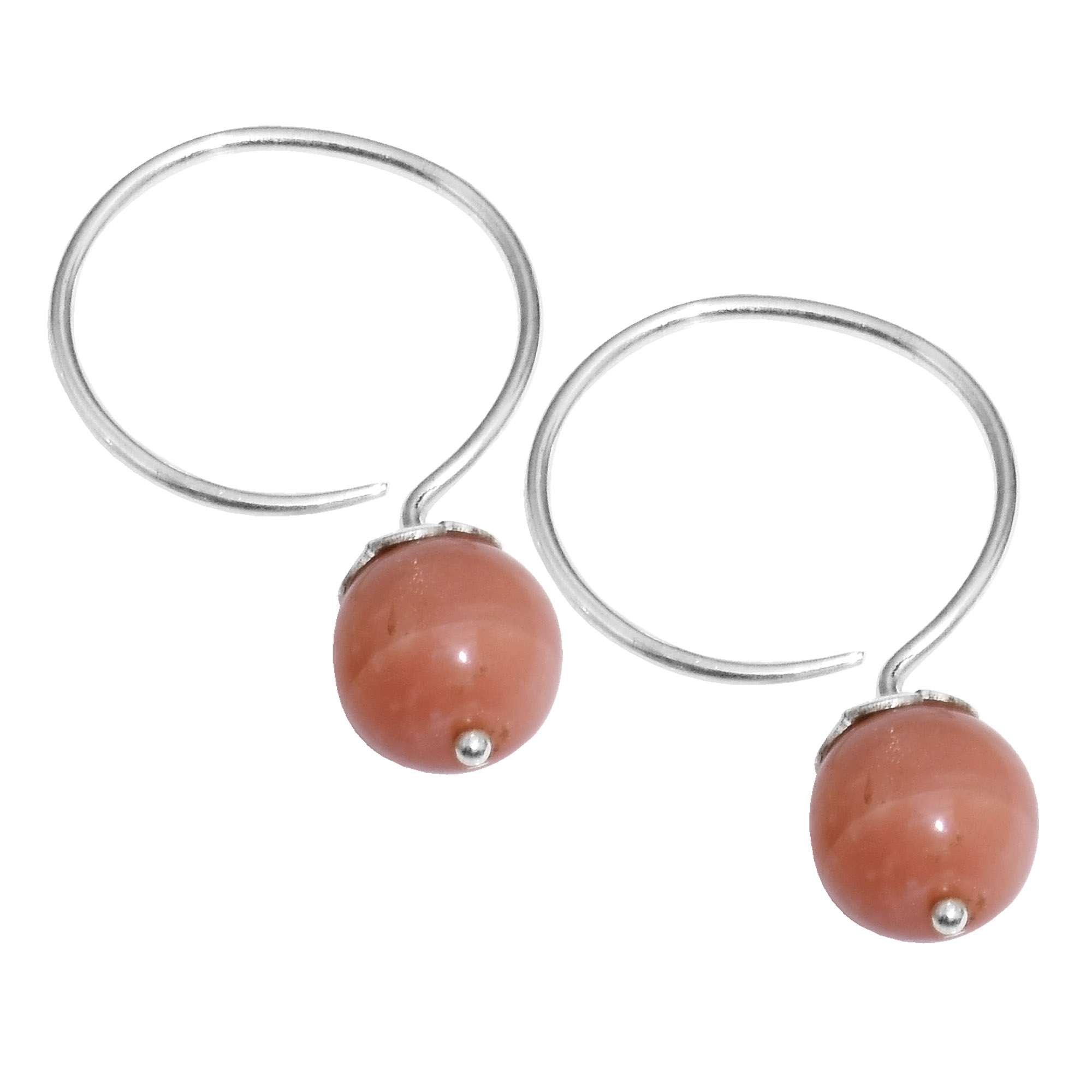 

Carnelian Gemstone Earrings Solid 925 Sterling Silver Handmade Earrings Jewelry Gift For Women And Girls E-3804