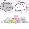 Adorable Yuyou Family Plush Dolls Cute Animal Figurines Soft Comfort Toys For Girls Gifts