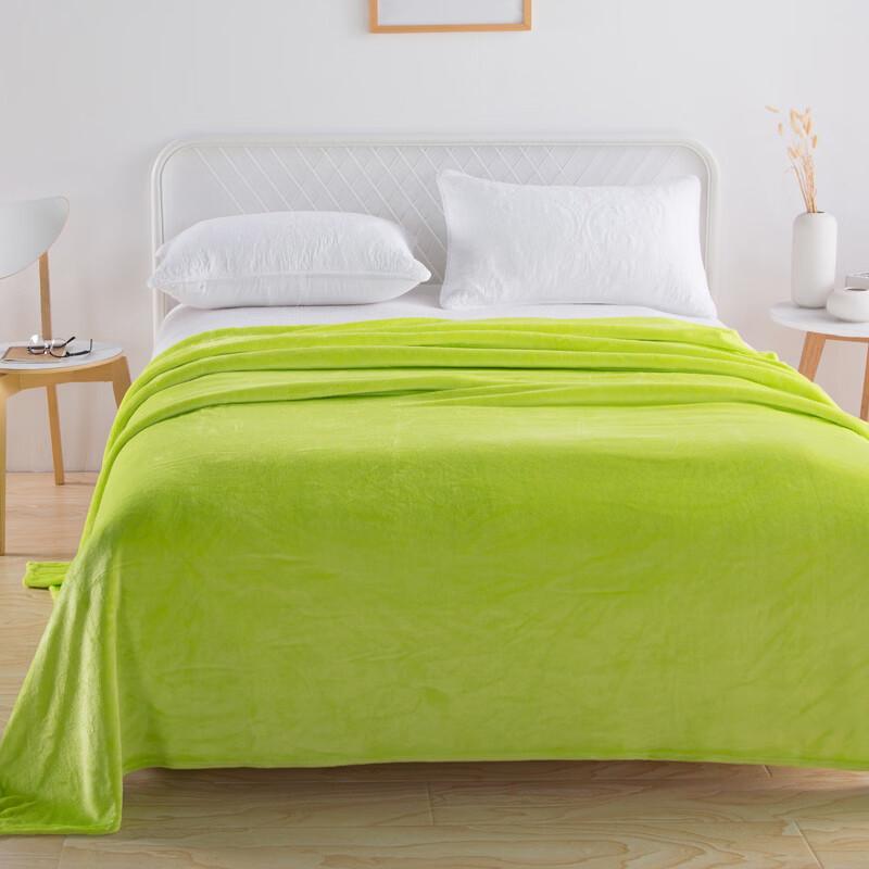 

OEING Solid Color Coral Fleece Flannel Blanket