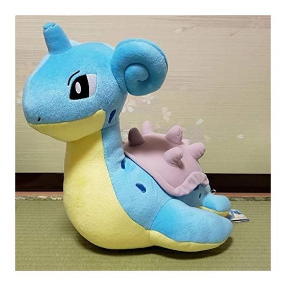Banpresto Pokemon Lapras Mecadeka Plush - Approximately 35cm