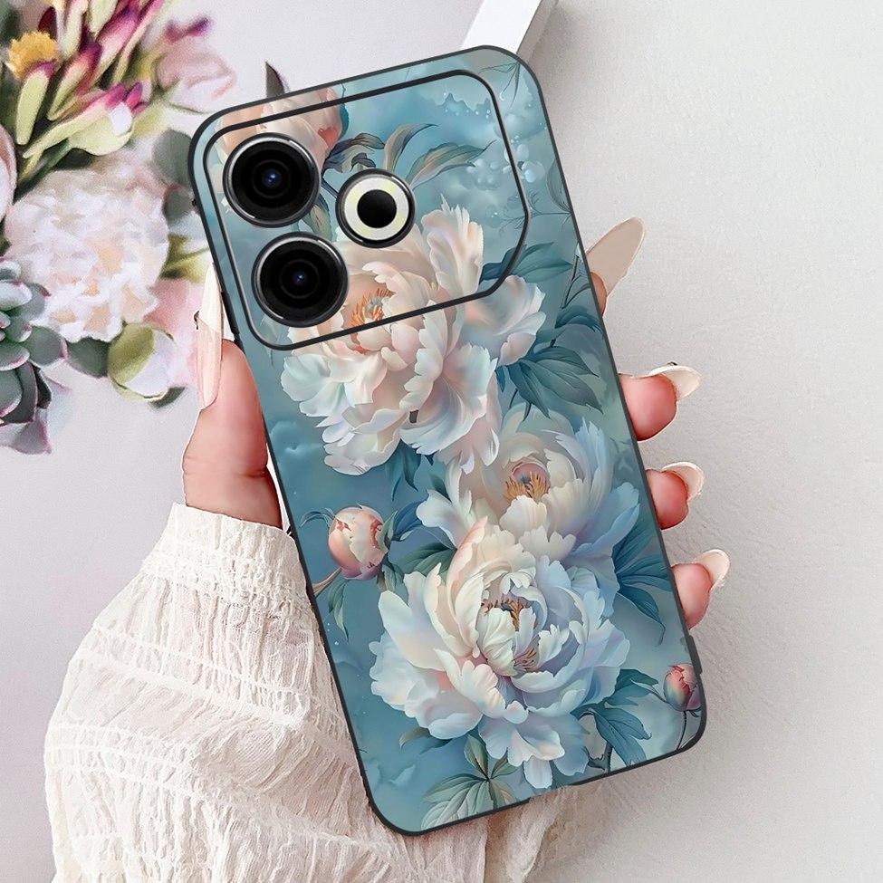 For Tecno Pova 6 Neo 4G Case Cover Luxury Butterfly Love Fashion Flowers Cool Lion Painted Phone Case For Techno Pova 6 Neo 4G