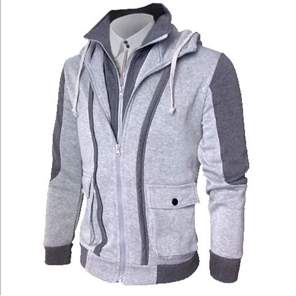Luxurious Men's Winter Hoodie With Warm Hooded Sweatshirt For Ultimate Comfort