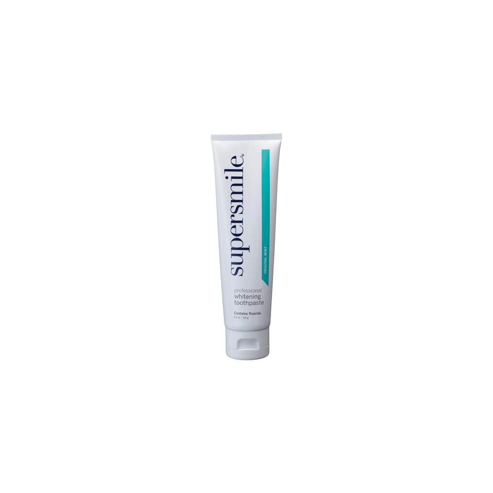 SuperSmile Teeth Whitening Powder 119g Natural Formula Oral Care