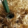 Artificial gold Christmas tree 120 cm