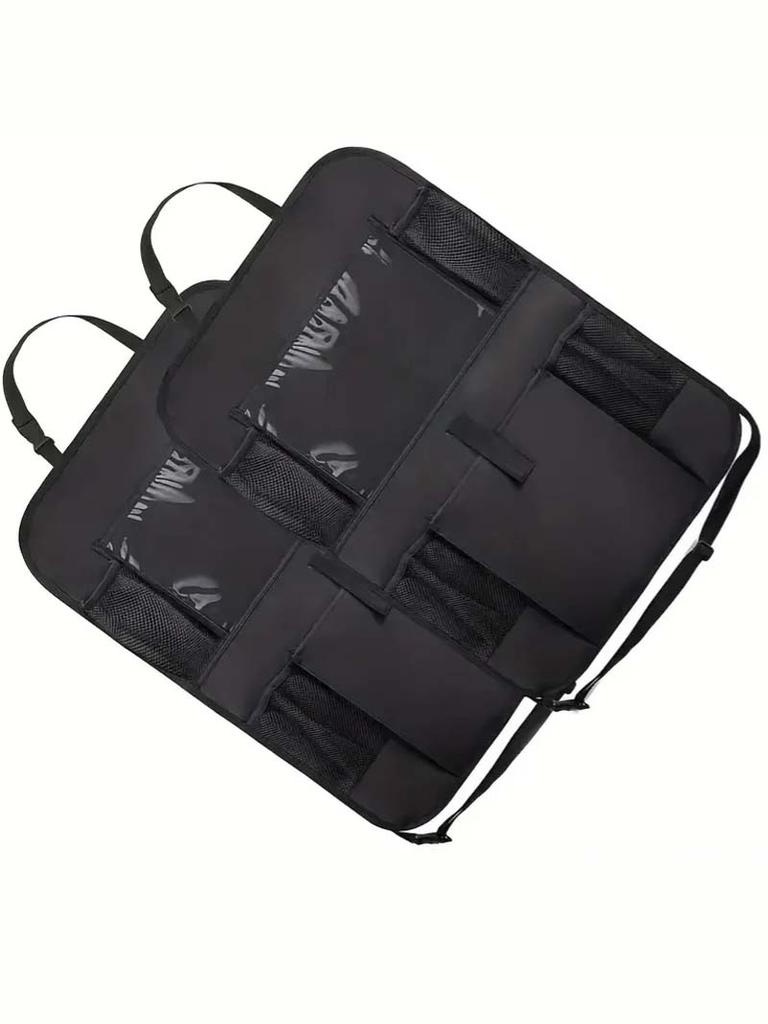 Waterproof & Durable Car Seat Back Organizer, Foldable Rear Seat Hanging Bag, Universal Seat Storage Bag, Car Accessory