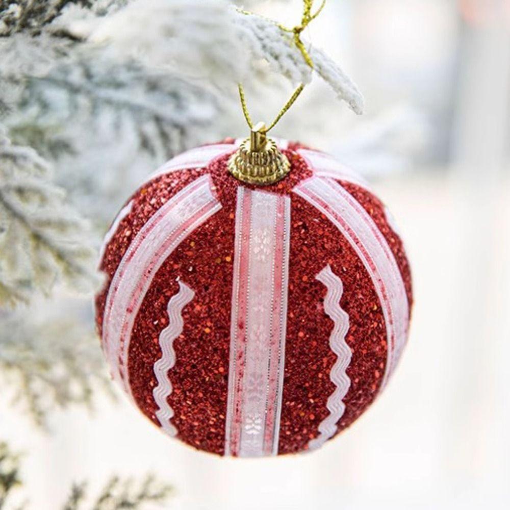 Creative Christmas Decorative Ball Delicate Hanging Ornament Christmas Tree Pendant  Office