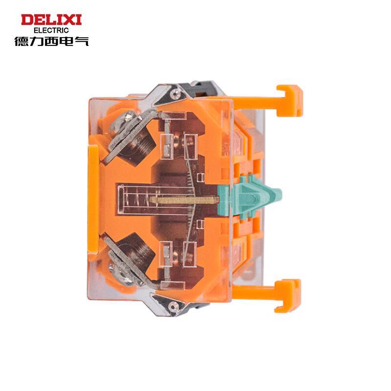 Delixi Electric Push Button Switch Auxiliary Contact Block