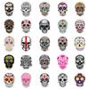 50 Totenkopf-Aufkleber: Horror DIY für Koffer, Handyhülle, Notizbuch, Halloween-Dekoration, Wasserdicht