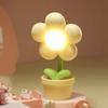 Mini LED Blume Nachtlicht Niedliche Kleine Tischlampe Schreibtischornament Nachttisch Schlafzimmer Ambientelichter Kinderspielzeug Kinder Feiertagsgeschenk
