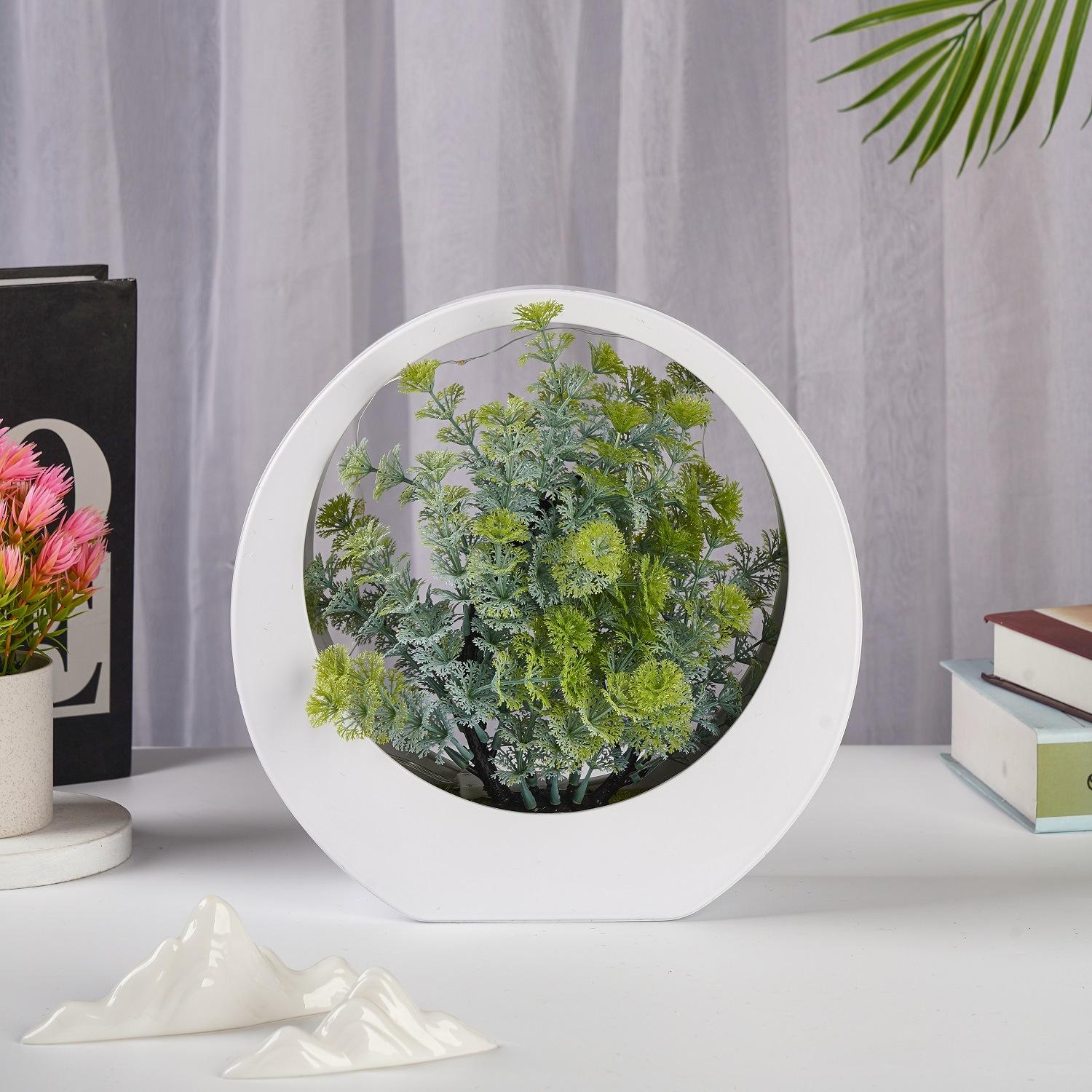 

Светодиодное искусственное дерево бонсай, Современный декор для дома и офиса, Теплый ночник, Праздничный подарок, Идеально для различных случаев as picture