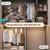 Wall Mounted V Shaped Hanger Rotatable Hat Rack Portable Double Sided Hanger