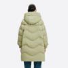 Qianrengang Women's Winter Detachable Hood Duck Down Parka Y308200Y