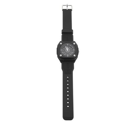 Water Resistant Sports Analog Unisex Watch Student Electronic Wristwatch for Nurses Doctors Students White Dial Black