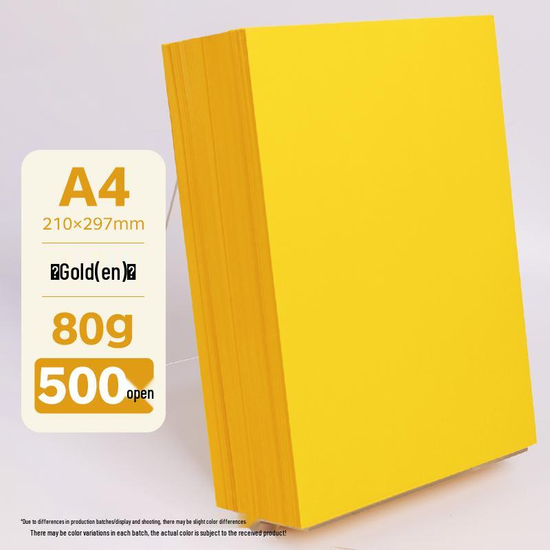 A4 Assorted Color Thickened Origami Paper 80g/120g/150g - Pink, Red, Blue