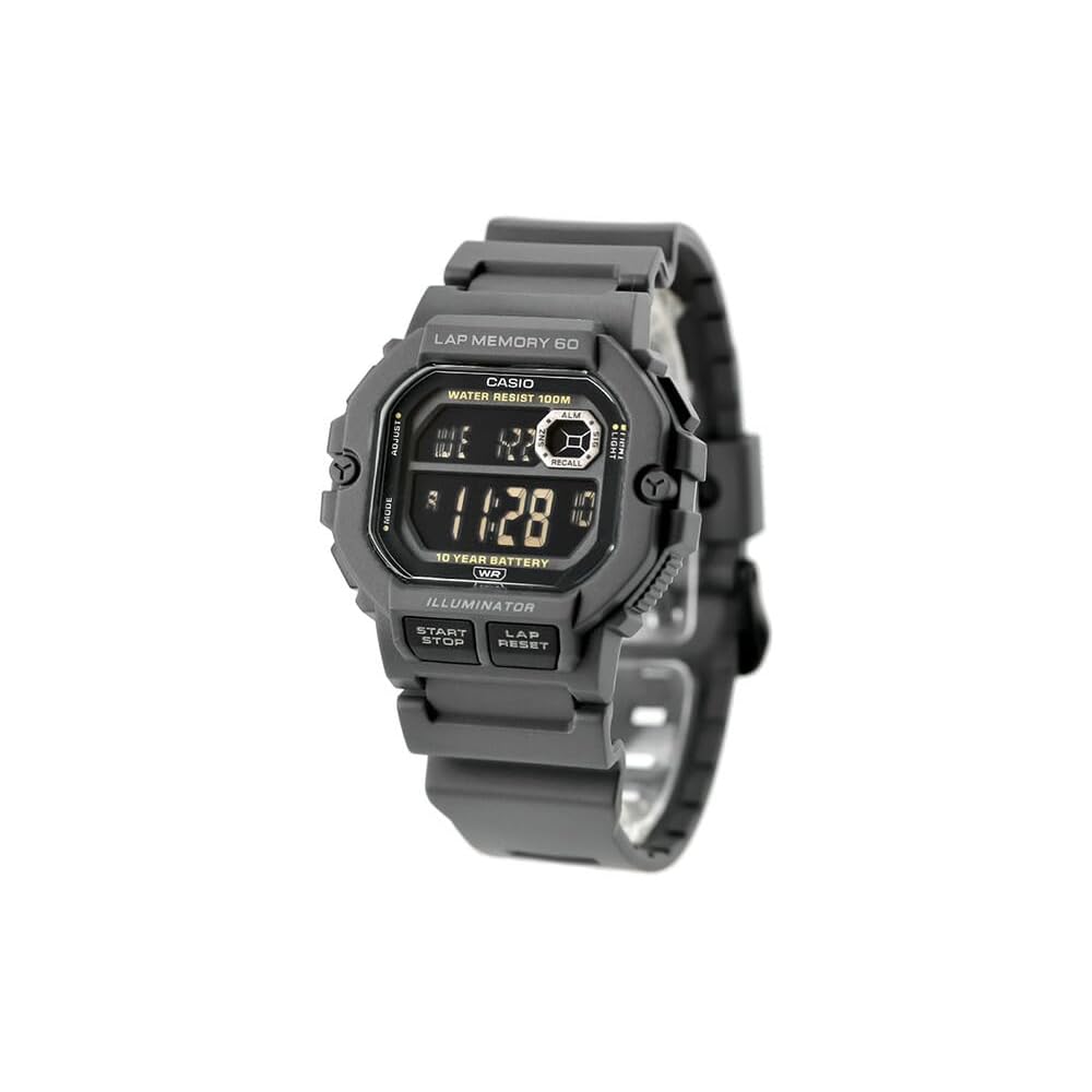 Casio Cheap Casio Standard Quartz Men s Wristwatch WS-1400H-8BV Water Resistant Analog Black