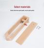 Sheng Yi Chuang Hand-Stitched Leather Clamp: Medium Beech Wood Auxiliary Tool for Leather Sewing