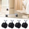 Heater Wheels 4PCS Casters Replacement for Electric Oil Heater with Easy Mount