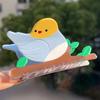 Hairpin Bird Shark Clip Cartoon Acetate Shark Clip Creative Woodpecker Hair Claw  Daily