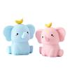 Elephant Night Light Silicone BPA-Free Dimmable Touch Control Night Lamp 2-Level Dimmable Rechargeable Auto-Off Timer Night Lamp Nursery Decor