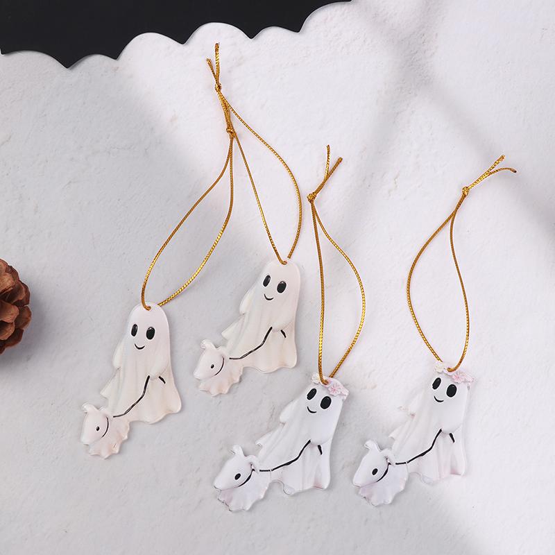 Christmas Acrylic Cartoon Car Haning Pendants Merry Christmas Decor Tree Hangings
