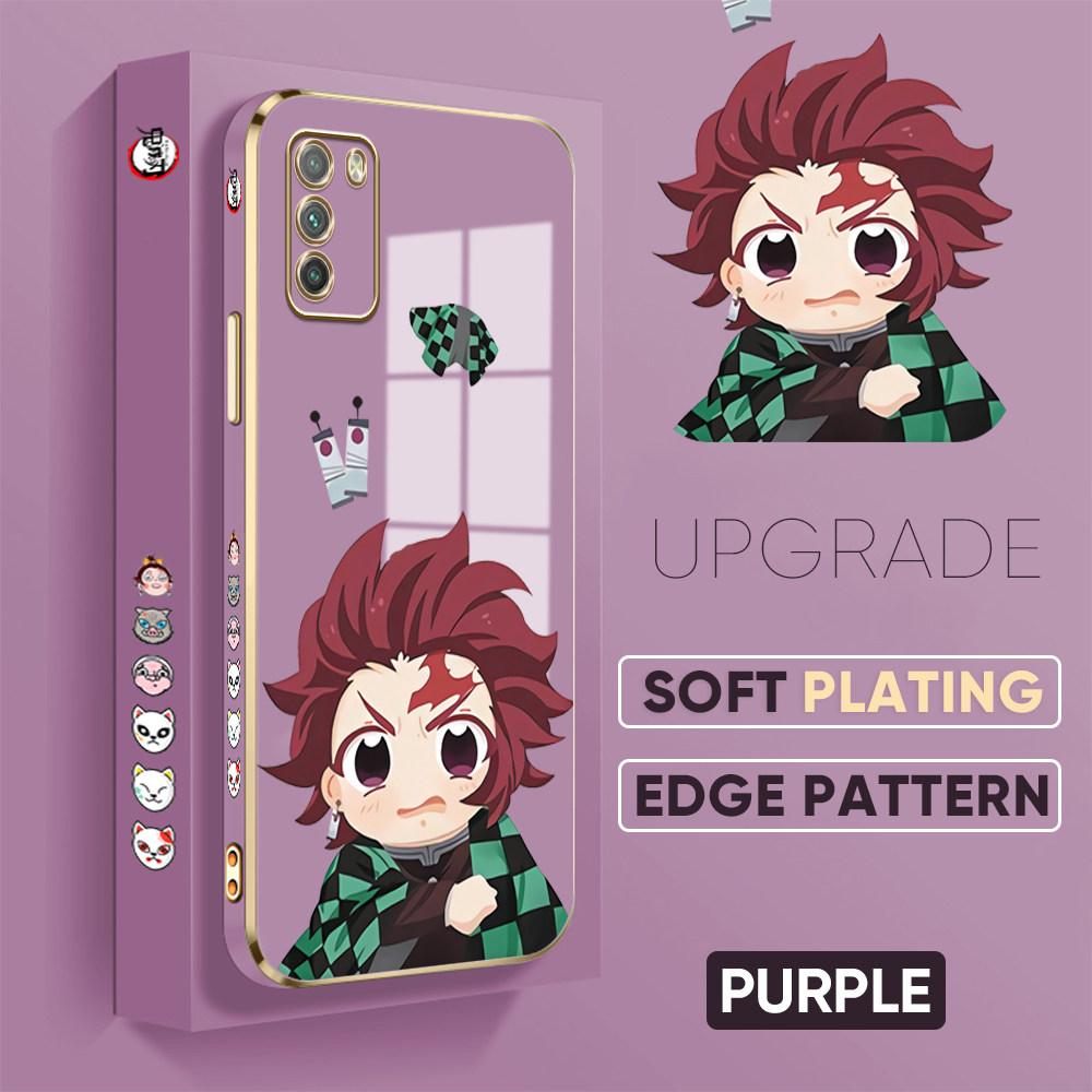 Barevné vzory tisku Pouzdro se čtvercovým vzorem na hraně Pokovené pouzdro na telefon Luxusní měkké pouzdro na telefon pro Huawei Honor Xiaomi Redmi