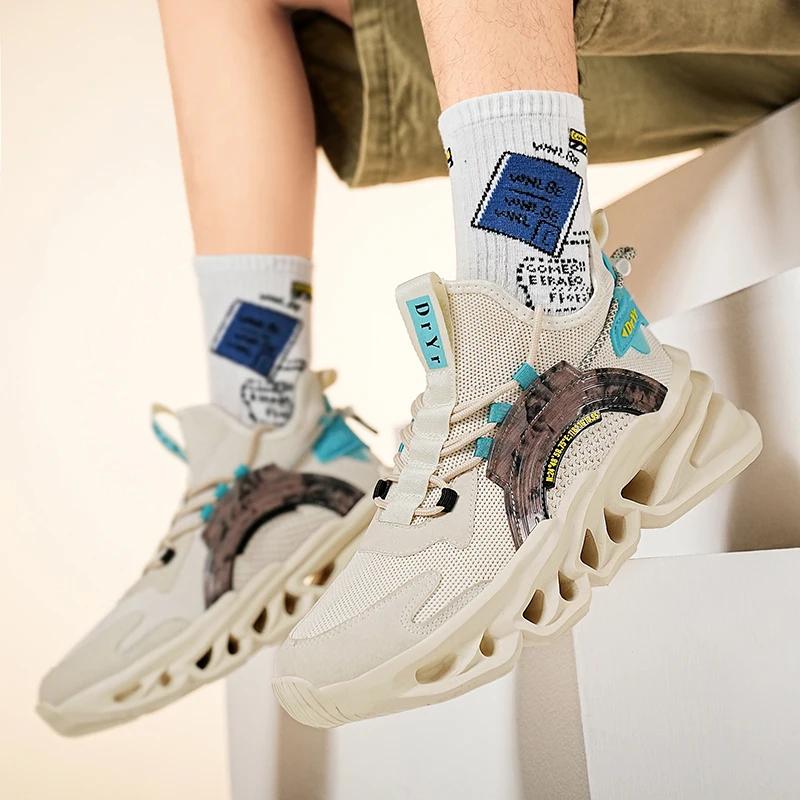 Buty męskie Trampki Męskie tenisówki Luksusowe buty Męskie casualowe Trenerki Biegowe Oddychające modne mokasyny do biegania Buty dla mężczyzn