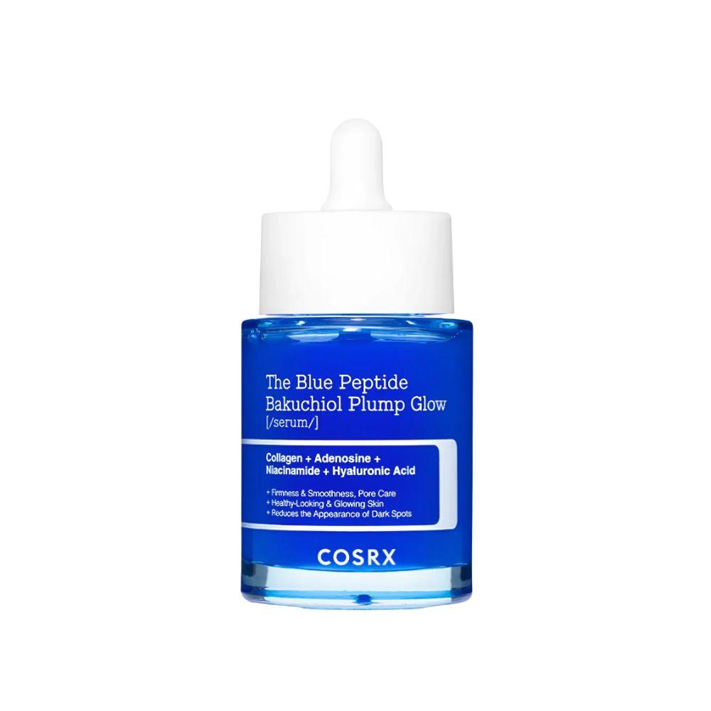 COSRX The Blue Peptide Bakuchiol Plump Glow Serum 50ml Plant-Based Retinol Alternative for Skin Firming