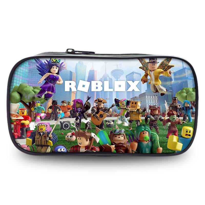 

Просторный пенал Roblox из прочной ткани Оксфорд с забавными рисунками для студентов StyleZ
