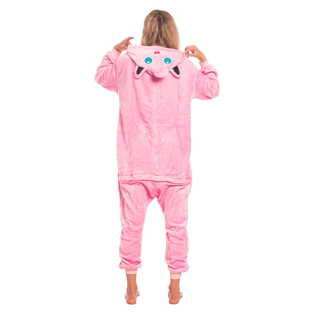 Piżama damska kostium kigurumi onesie jiggly puff pokemon różowy 175-185 xl