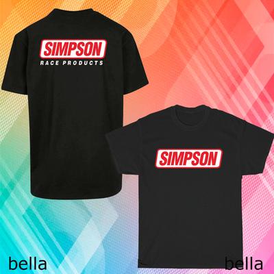 Nieuw Simpson Racing Logo T-shirt Grappig Maat S tot 5XL