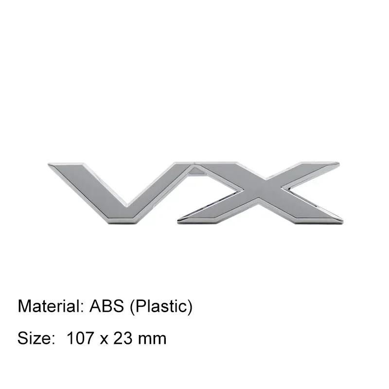 

For Japan Japanese SUV Off Road car Engine Hood Fender trunk Tail Rear Decal Emblem 3D Premium VX V X Badge Sticker