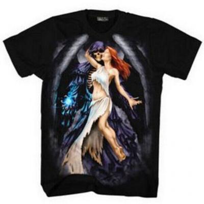 Darkside Clothing Death and the Maiden Double Sided Unisex T-shirt