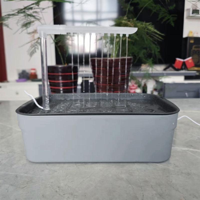 USB Power Electric Parrots Bath Tub Shower Basin with Easy Control Water Flows for Small To Large Bird Daily Shower Use