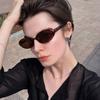 Protective Glasses 3pcs Fashion Women Oval Frame Sunglasses Simple Style Sun Glasses Female Colorful Frame Eyeglasses UV400