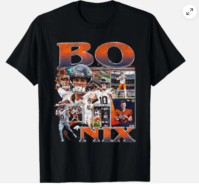 Bo Graphic Custom Nix Vintage Denver T-Shirt XL