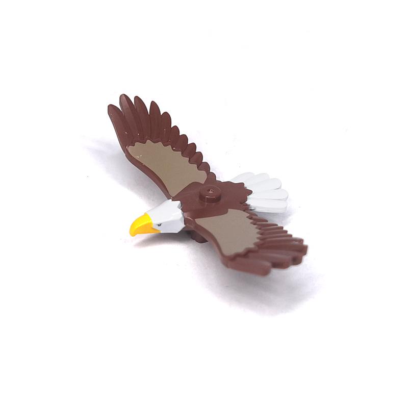 Animal Printed DIY Parts: Goat, Seagull, Penguin, Fish, Sheep - Compatible with MOC Building Block Toys