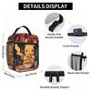 Cartoon Pokemon Theme Large Capacity Thermal Insulation Lunch Bag Ice Pack Rice Bag Pikechu Storage Picnic Bags Tote
