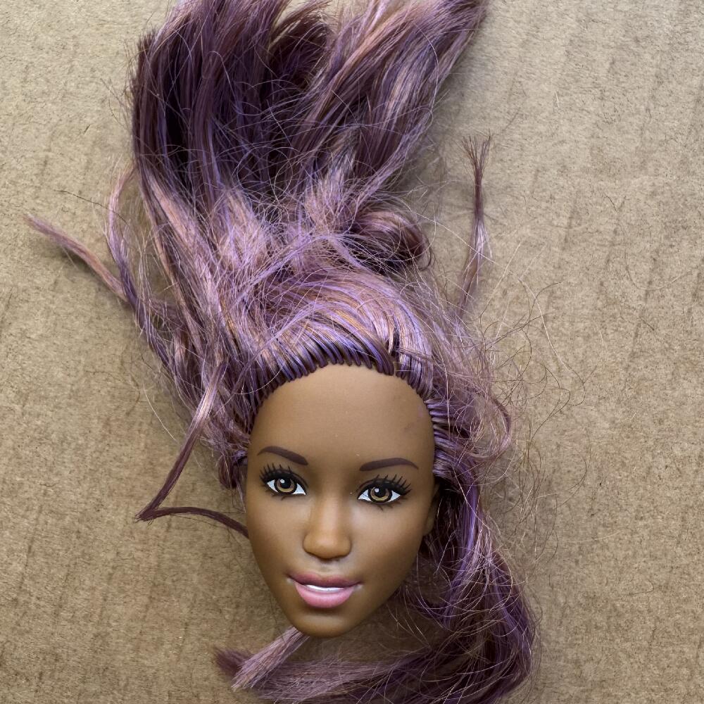 1/6 Doll Heads Rare Face White Beige Brown Skin Tone