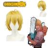 Man Denji Cosplay Wig Soft High Temperature Fiber Adjustable Head Size